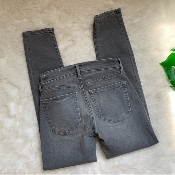 LOFT gray skinny crop slim pocket jeans RELISTED - Picture 5 of 6